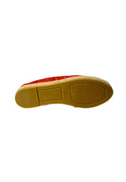Scarpe Donna Kanna Espadrillas scamosciate col.Rosso-Applicazioni oro