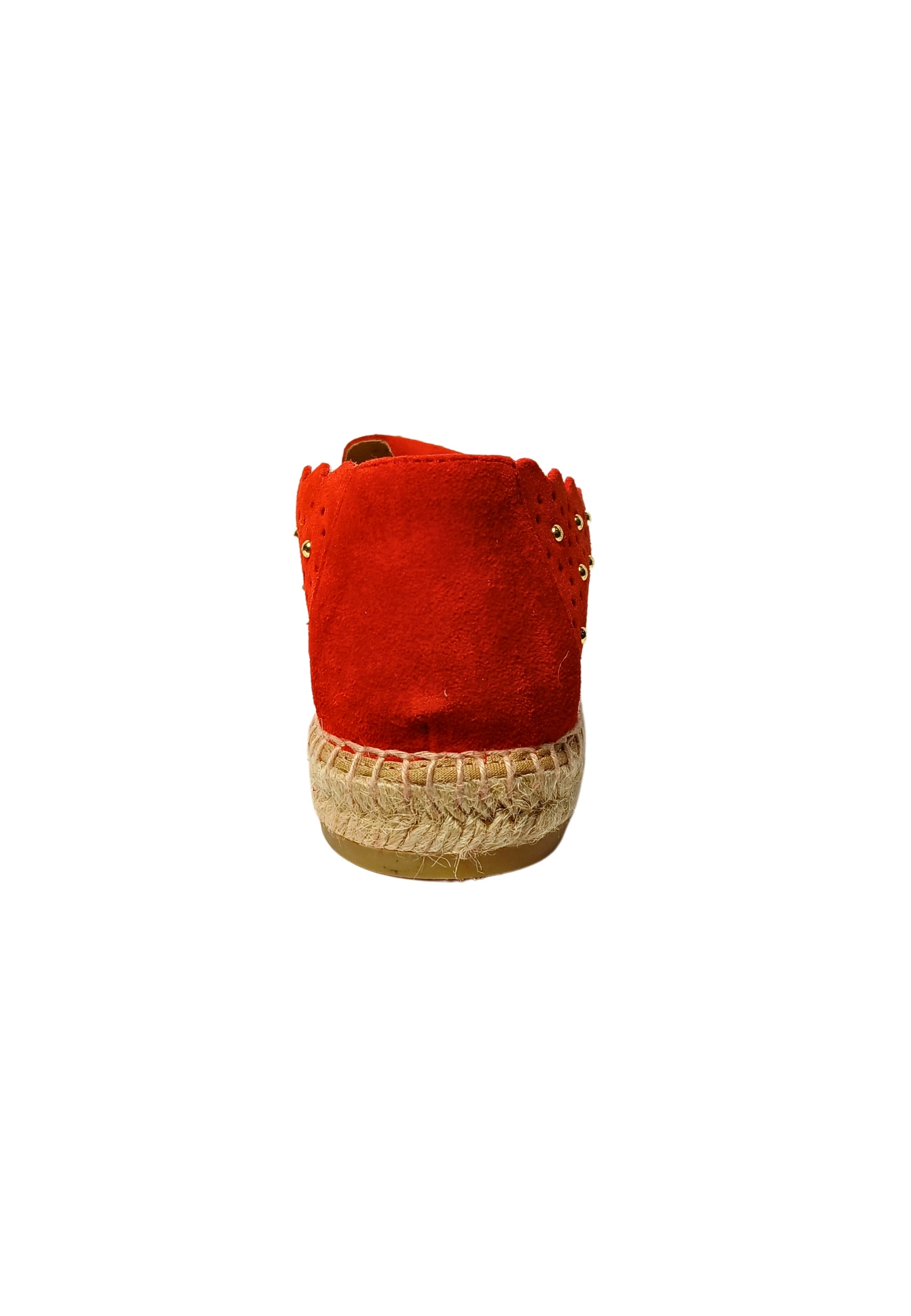 Scarpe Donna Kanna Espadrillas scamosciate col.Rosso-Applicazioni oro