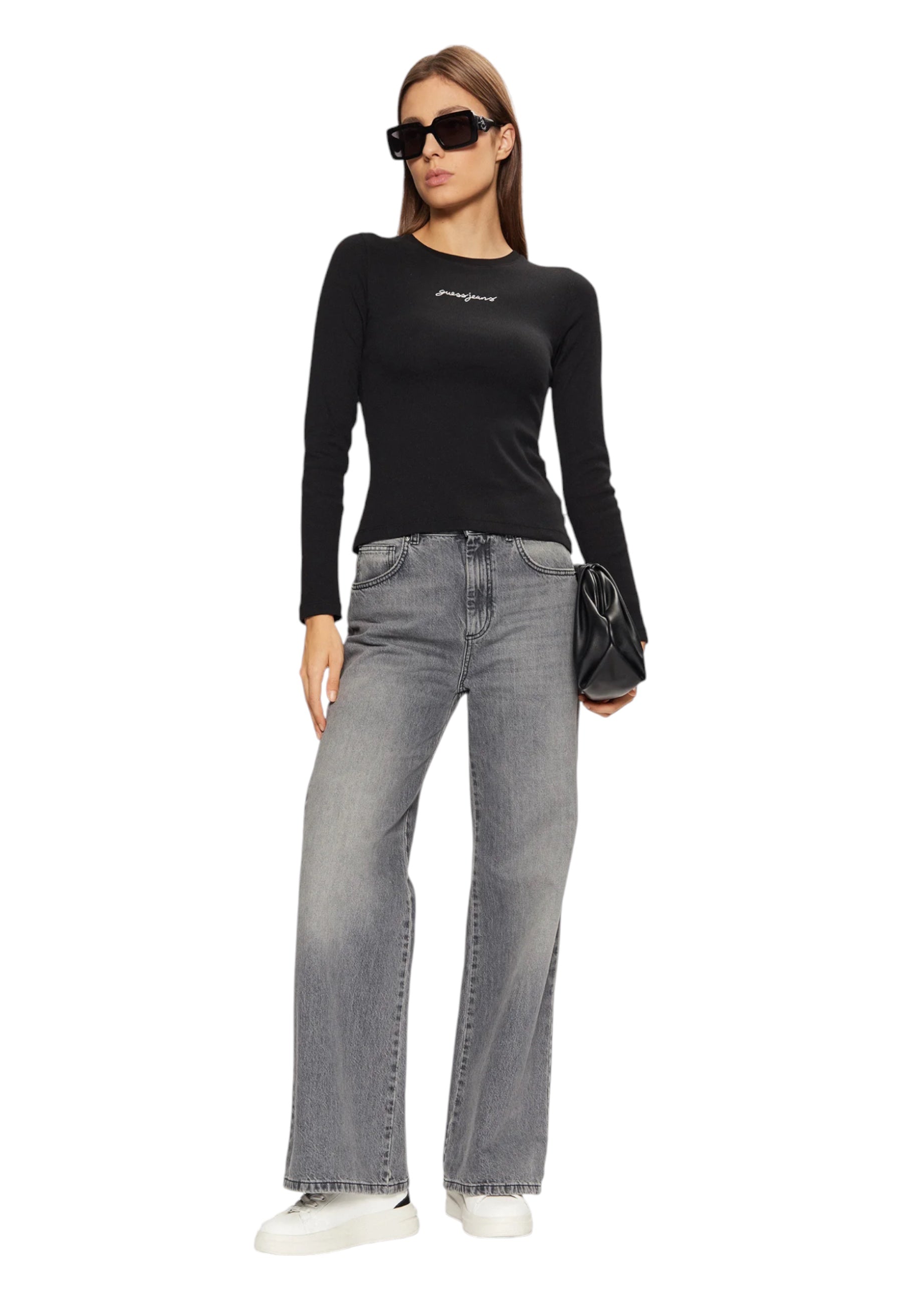 T-shirt Donna Guess Jeans Regular Fit