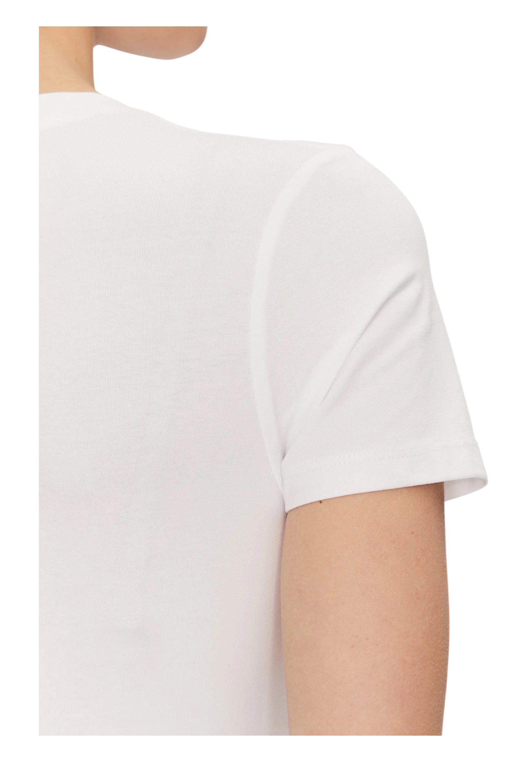 T-shirt Donna Guess Jeans scollo a V American Tradition