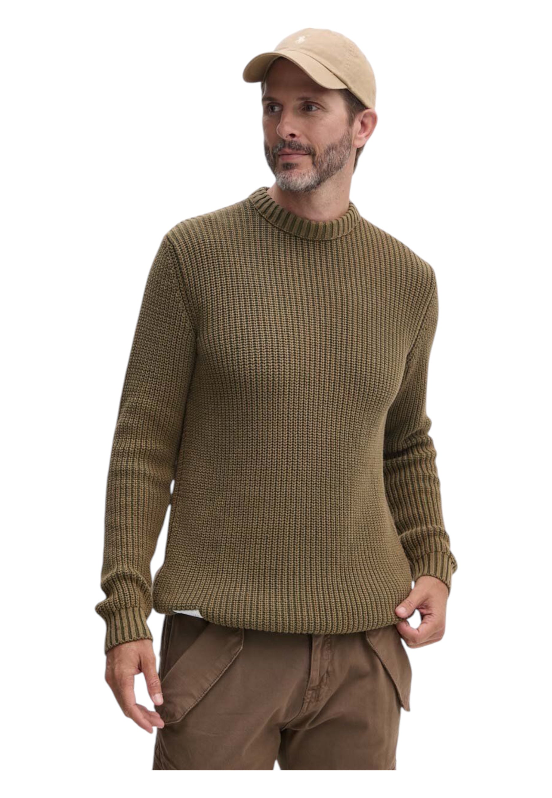 Maglione Uomo Alpha Industries Acid Pullover