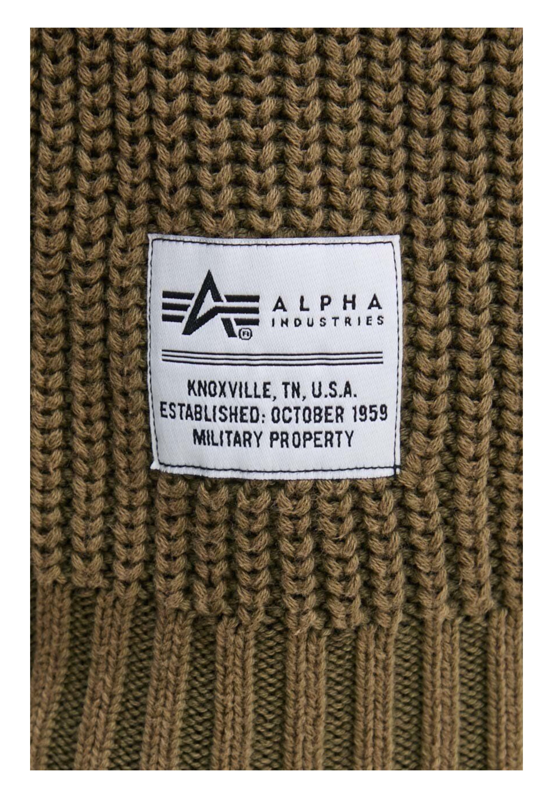 Maglione Uomo Alpha Industries Acid Pullover
