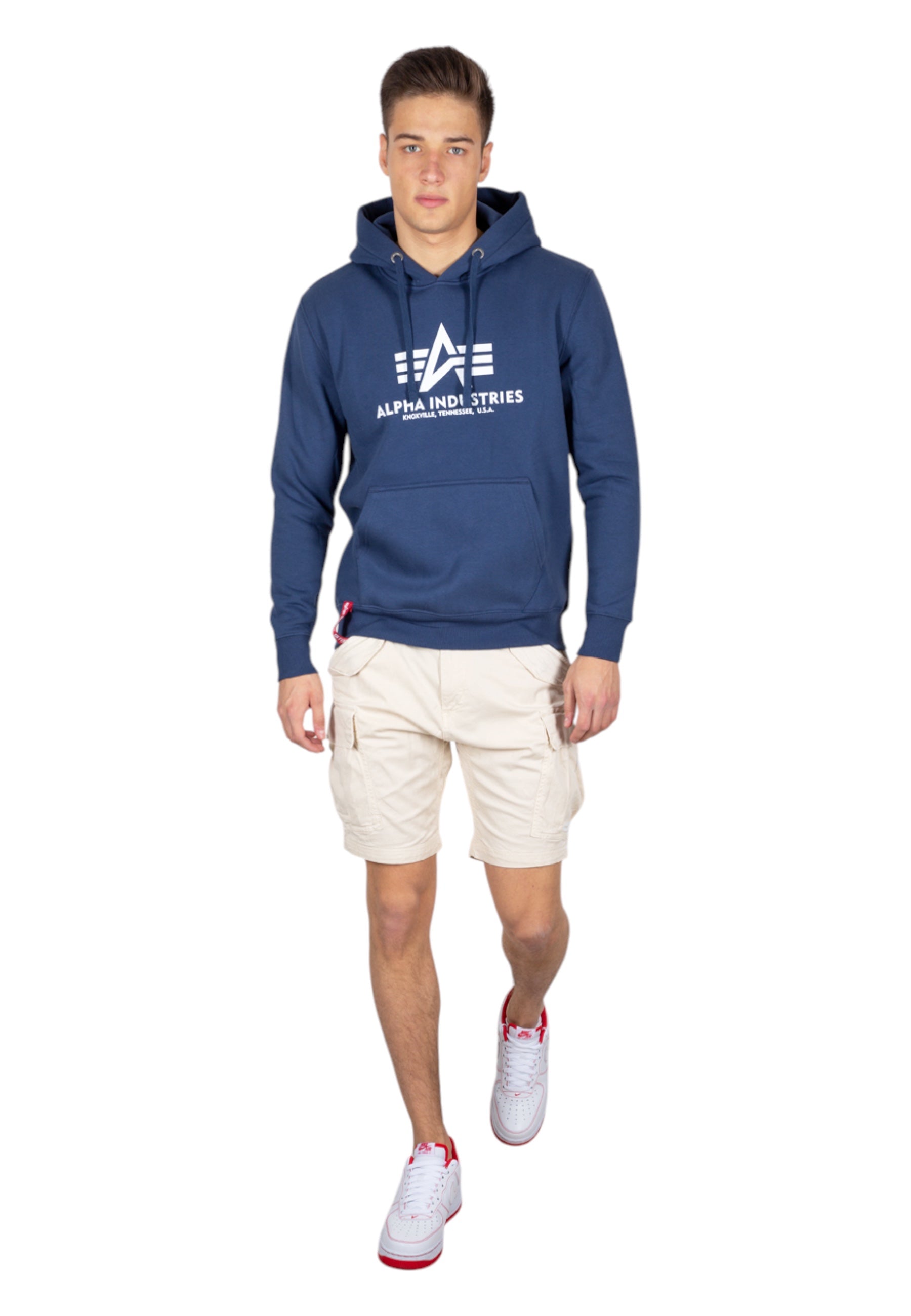 Felpa Uomo Alpha Industries Regular Fit