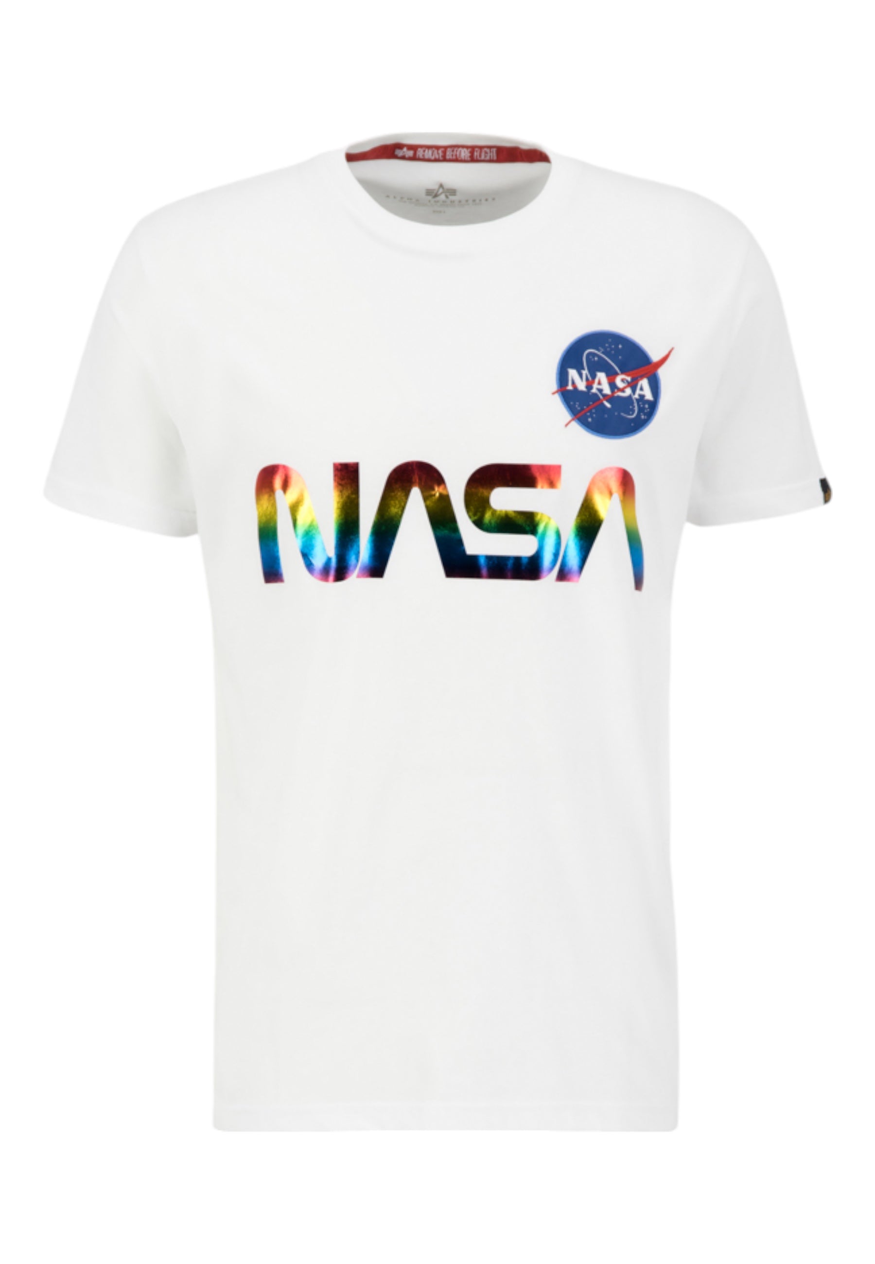 T-shirt Uomo Alpha Industries NASA Reflective T