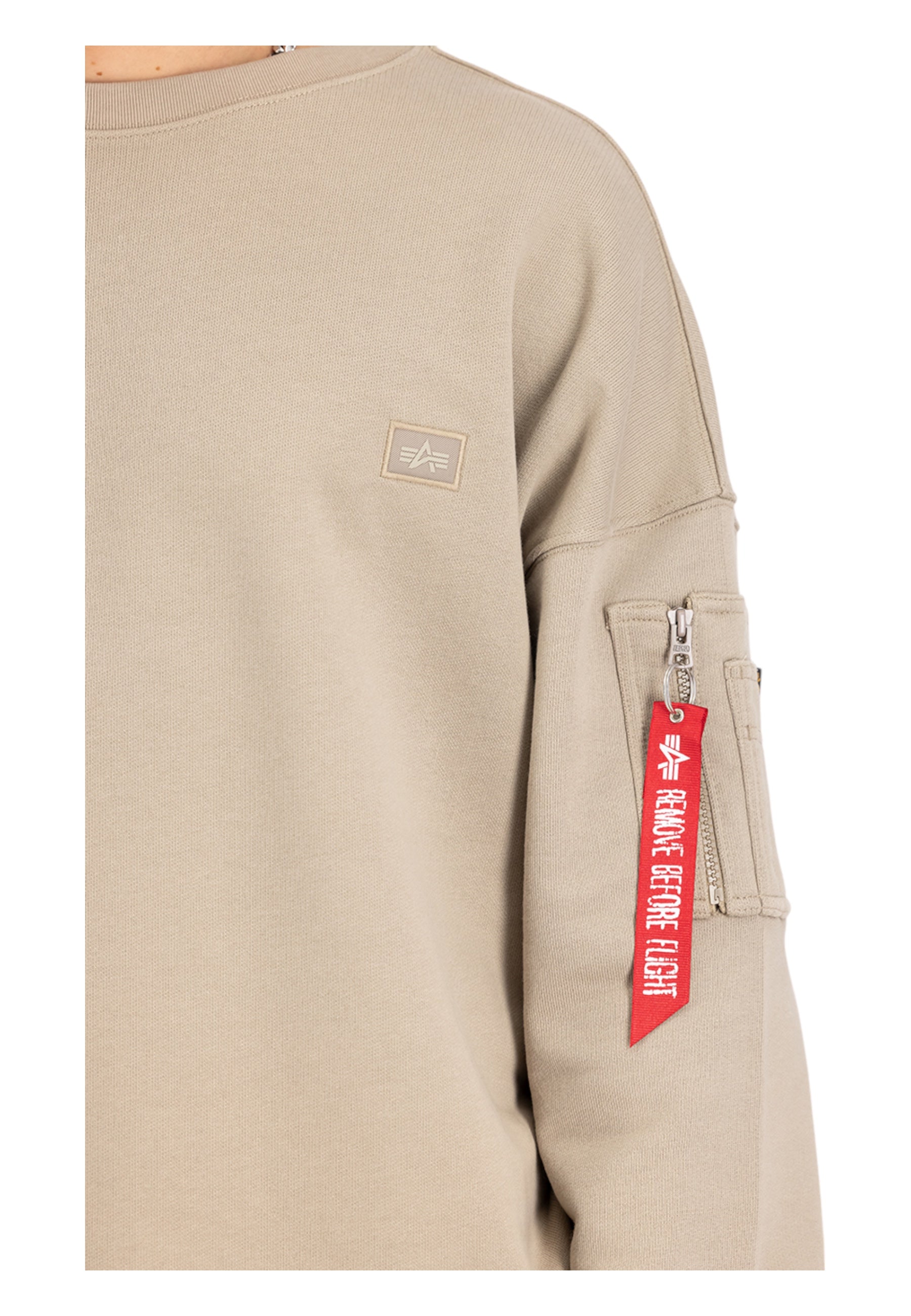 Felpa Uomo Alpha Industries Oversize