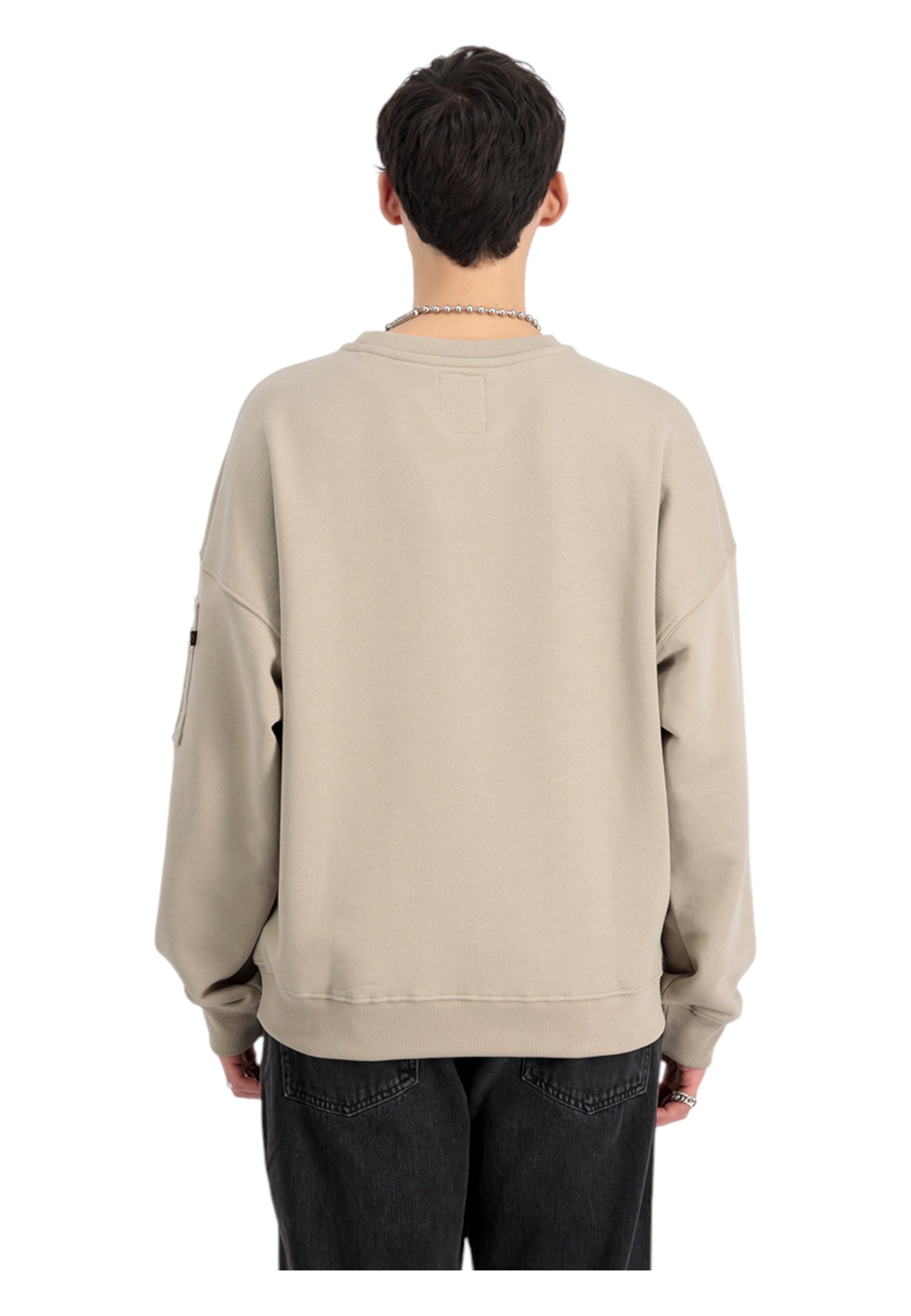 Felpa Uomo Alpha Industries Oversize