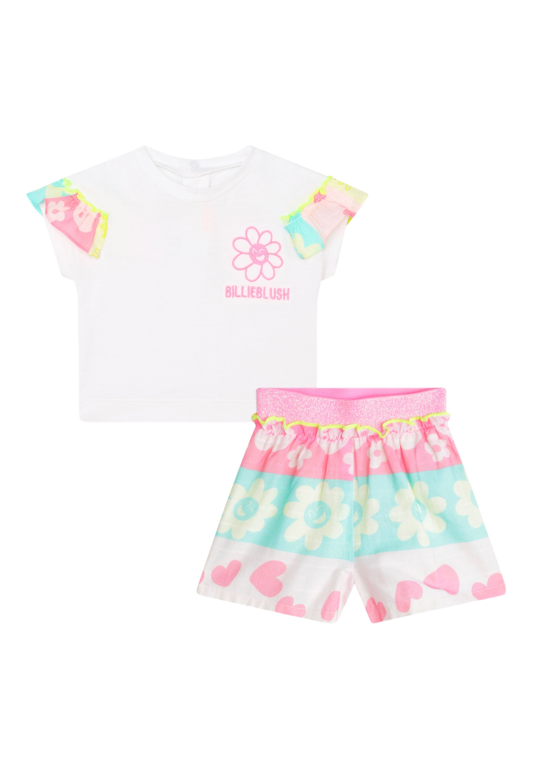 Competo Bambina Billieblush T-shirt e Shorts