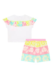 Competo Bambina Billieblush T-shirt e Shorts