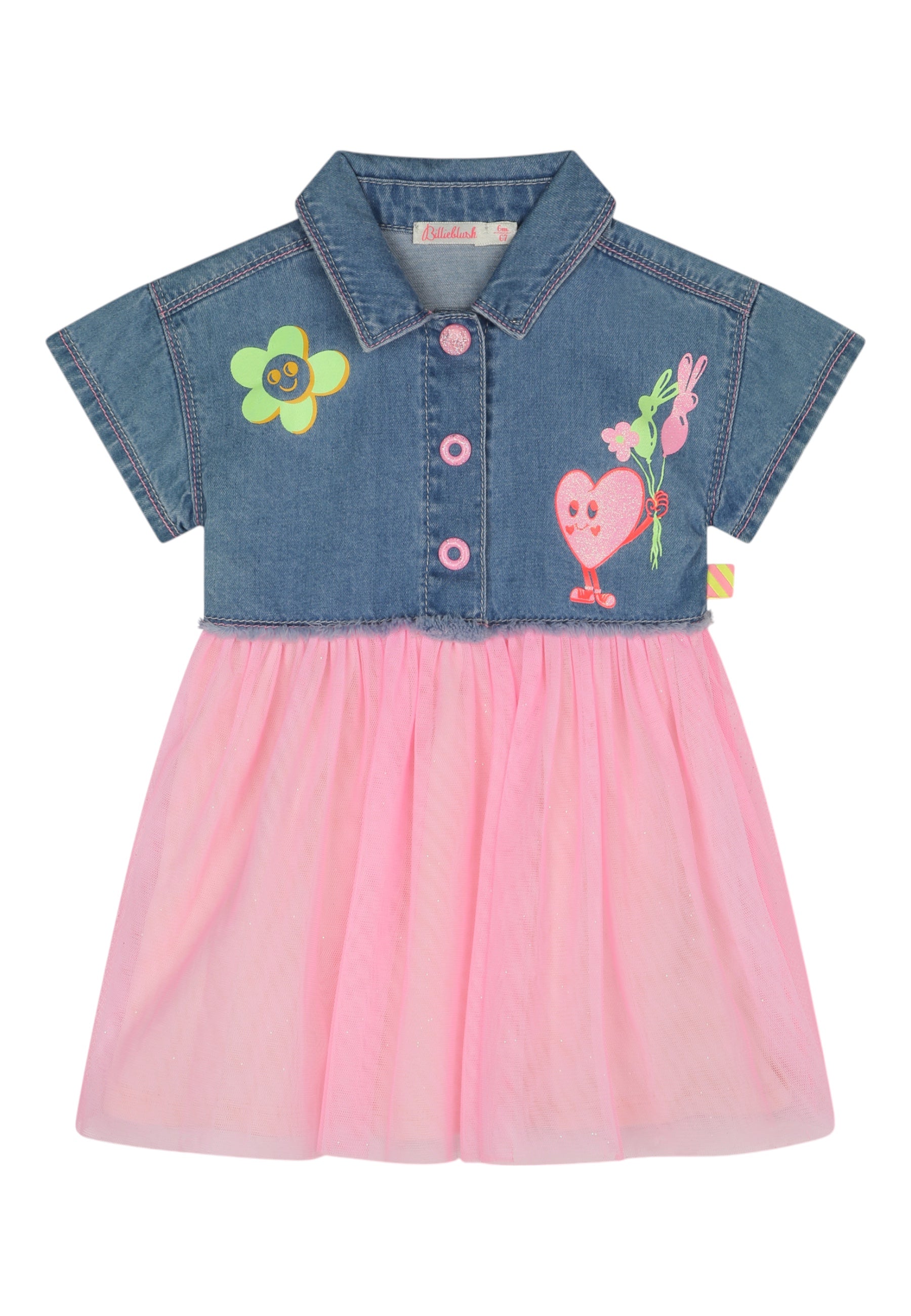 Competo Bambina Billieblush Vestito e bloomer