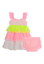 Vestito Bambina Billieblush e bloomer