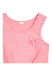 Canotta Bambina Billieblush a coste