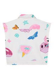 Giacca Bambina Billieblush smanicata
