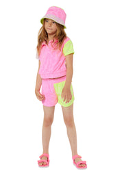 Shorts Bambina Billieblush in spugna