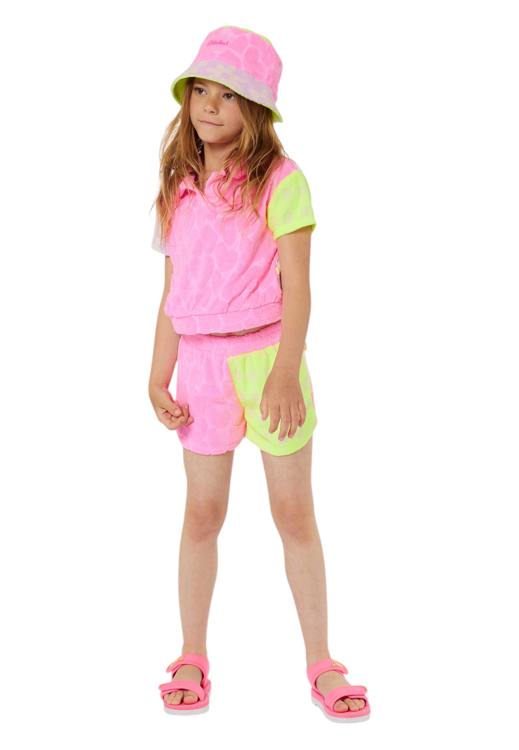 Shorts Bambina Billieblush in spugna