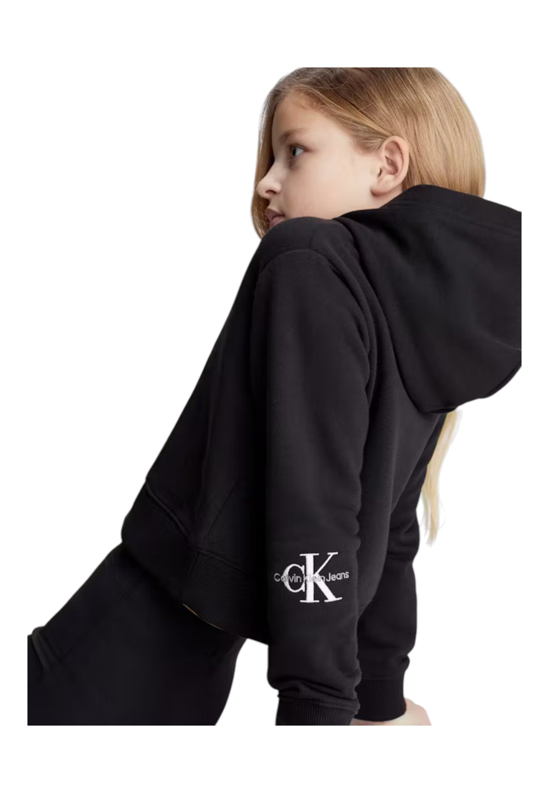 Felpa Bambina Calvin Klein