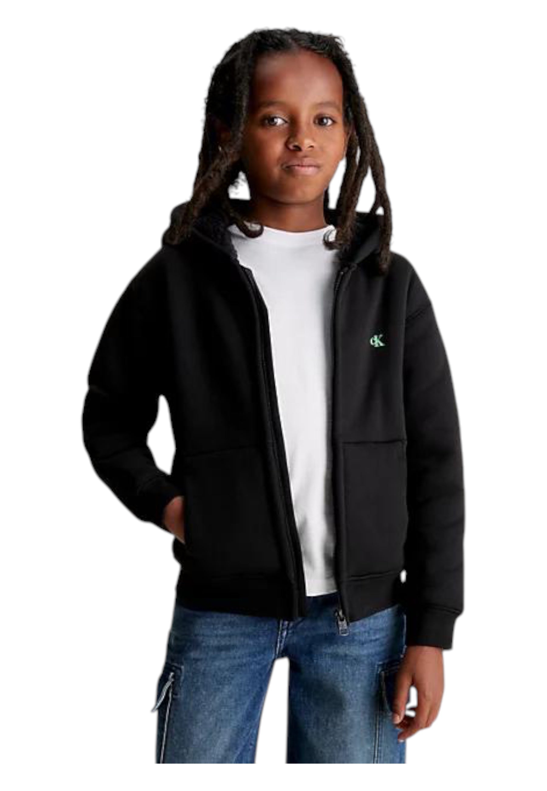 Felpa Bambino unisex Calvin Klein Full Zip