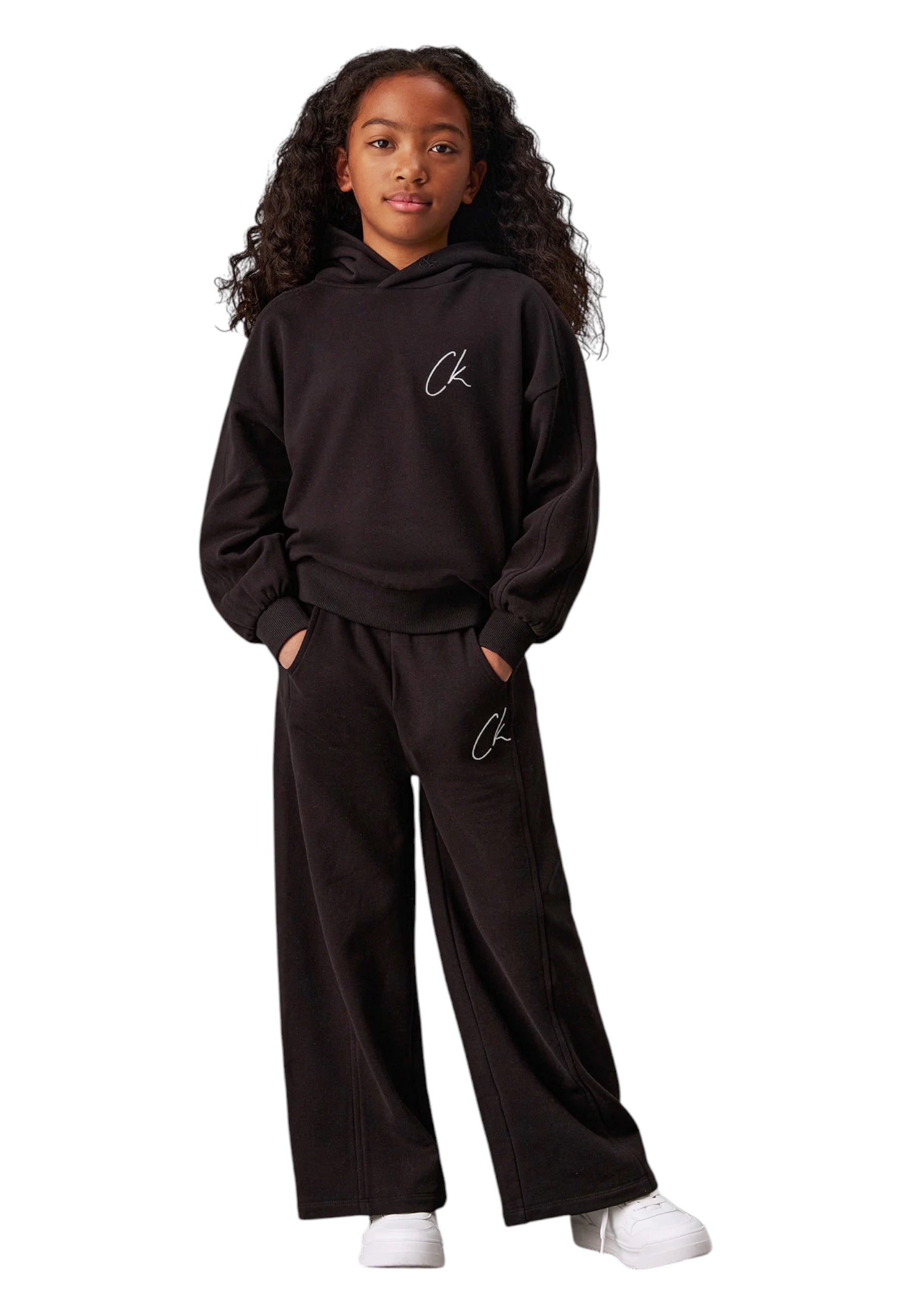 Felpa Bambina Calvin Klein