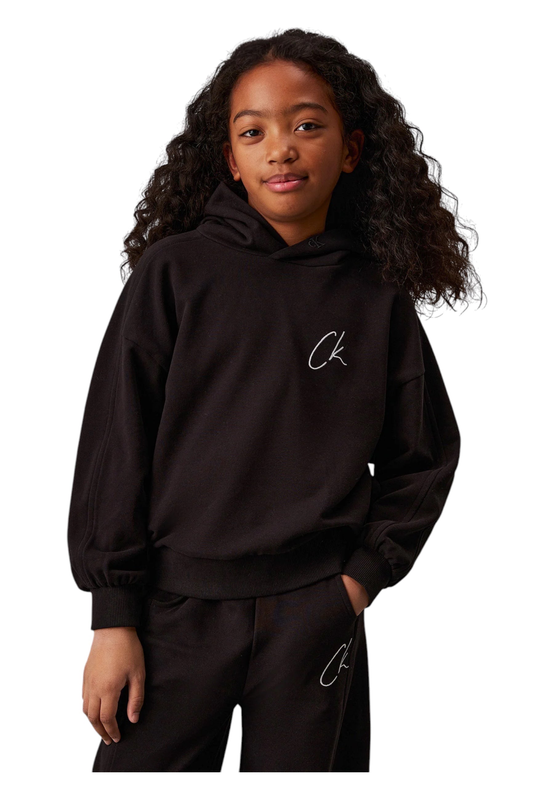 Felpa Bambina Calvin Klein