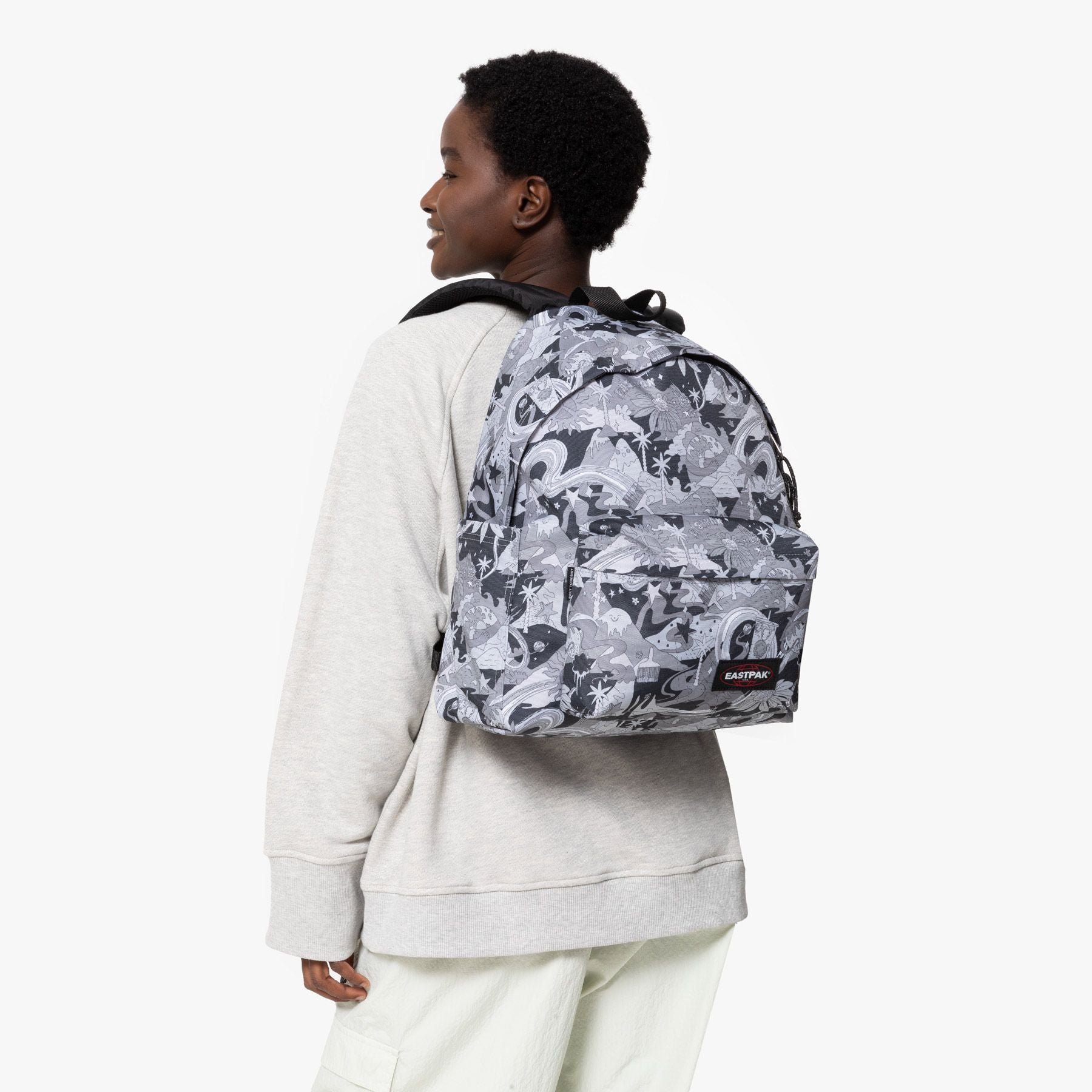 Zaino Adulto unisex Eastpak Day Pak'r Doodle Fest Dark