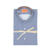 Camicia Uomo Grigio Jumper Rigo Blu