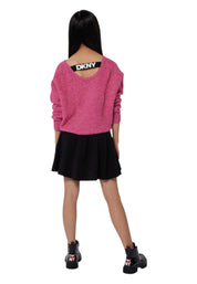 Gonna Bambina Dkny plissettata