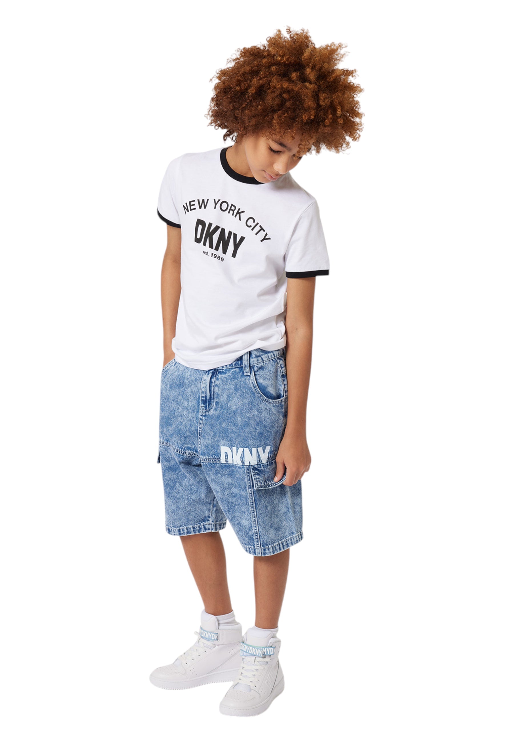 T-shirt Bambino unisex Dkny