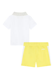 Completo Bambino Hugo Boss polo + shorts