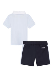 Completo Bambino Hugo Boss polo + shorts