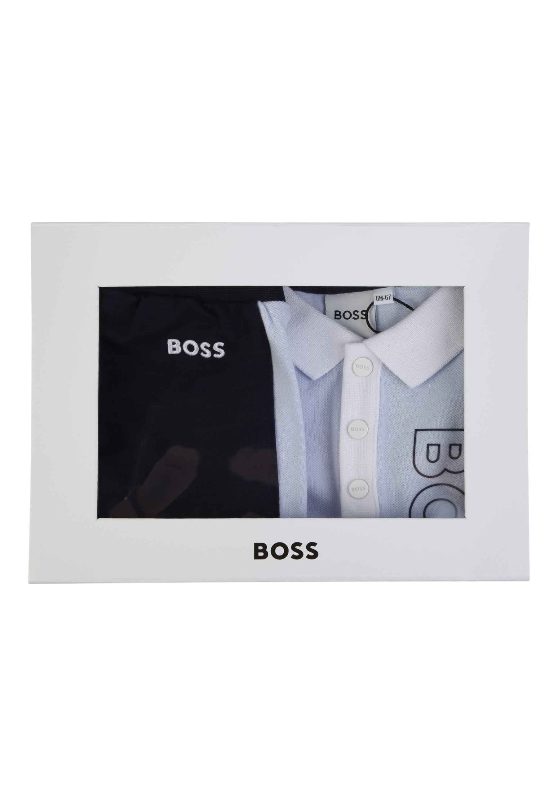 Completo Bambino Hugo Boss polo + shorts
