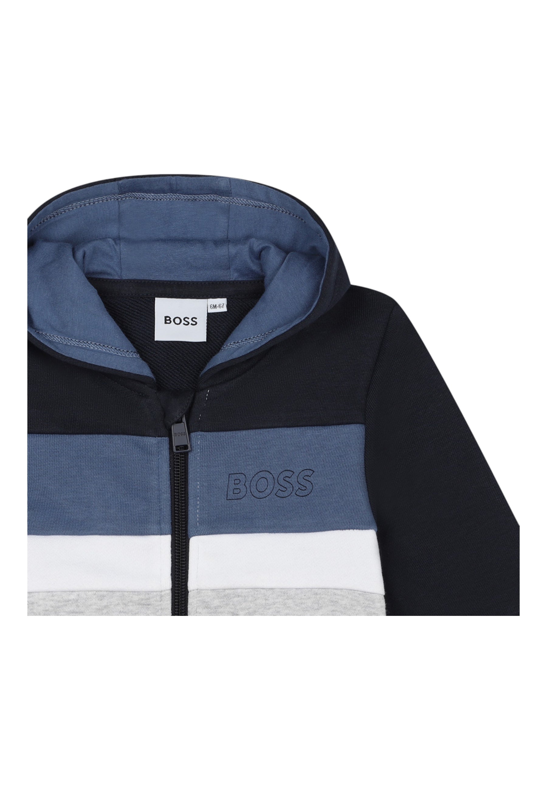 Felpa Bambino Hugo Boss Full Zip