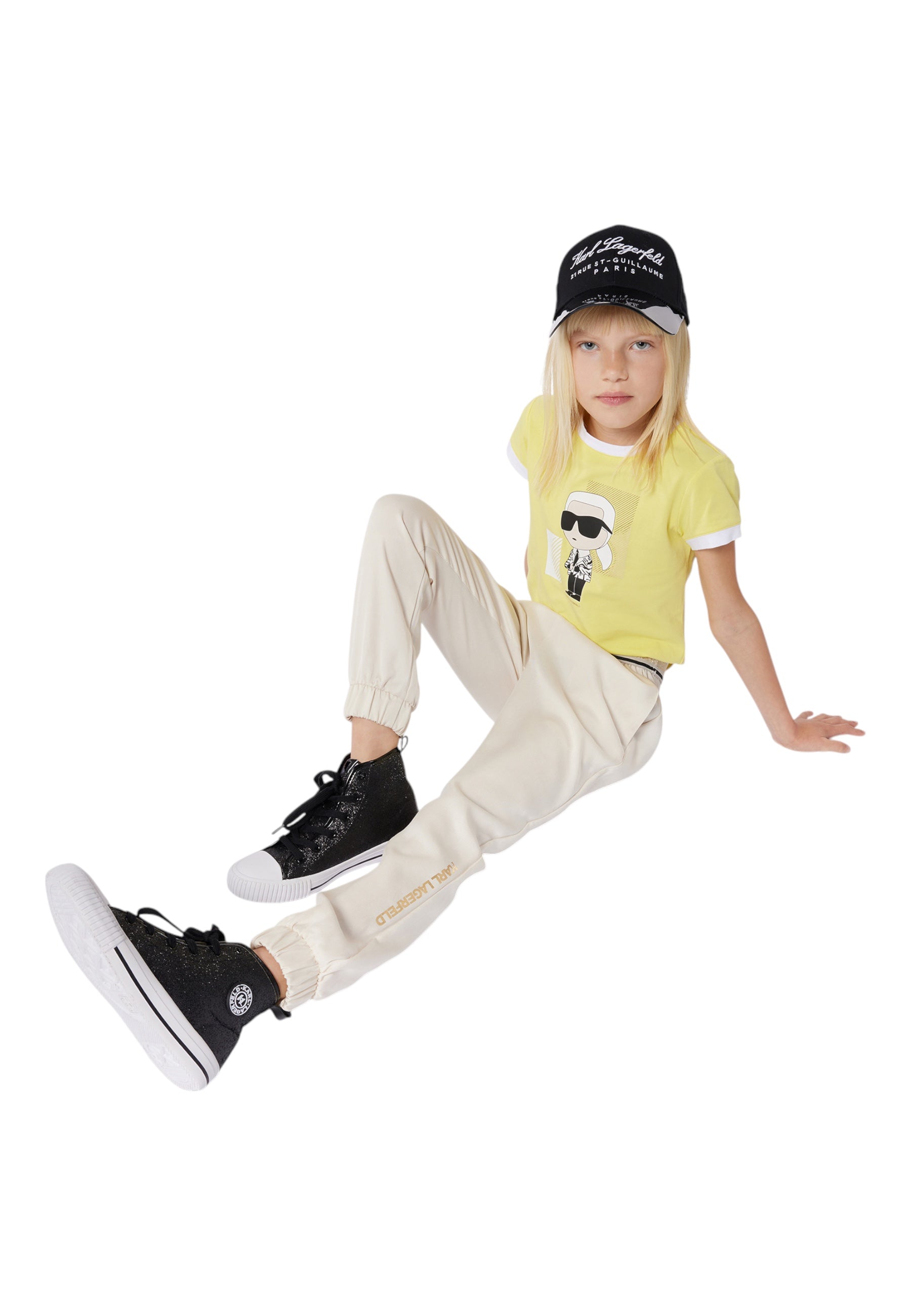 Pantaloni Bambina Karl Lagerfeld