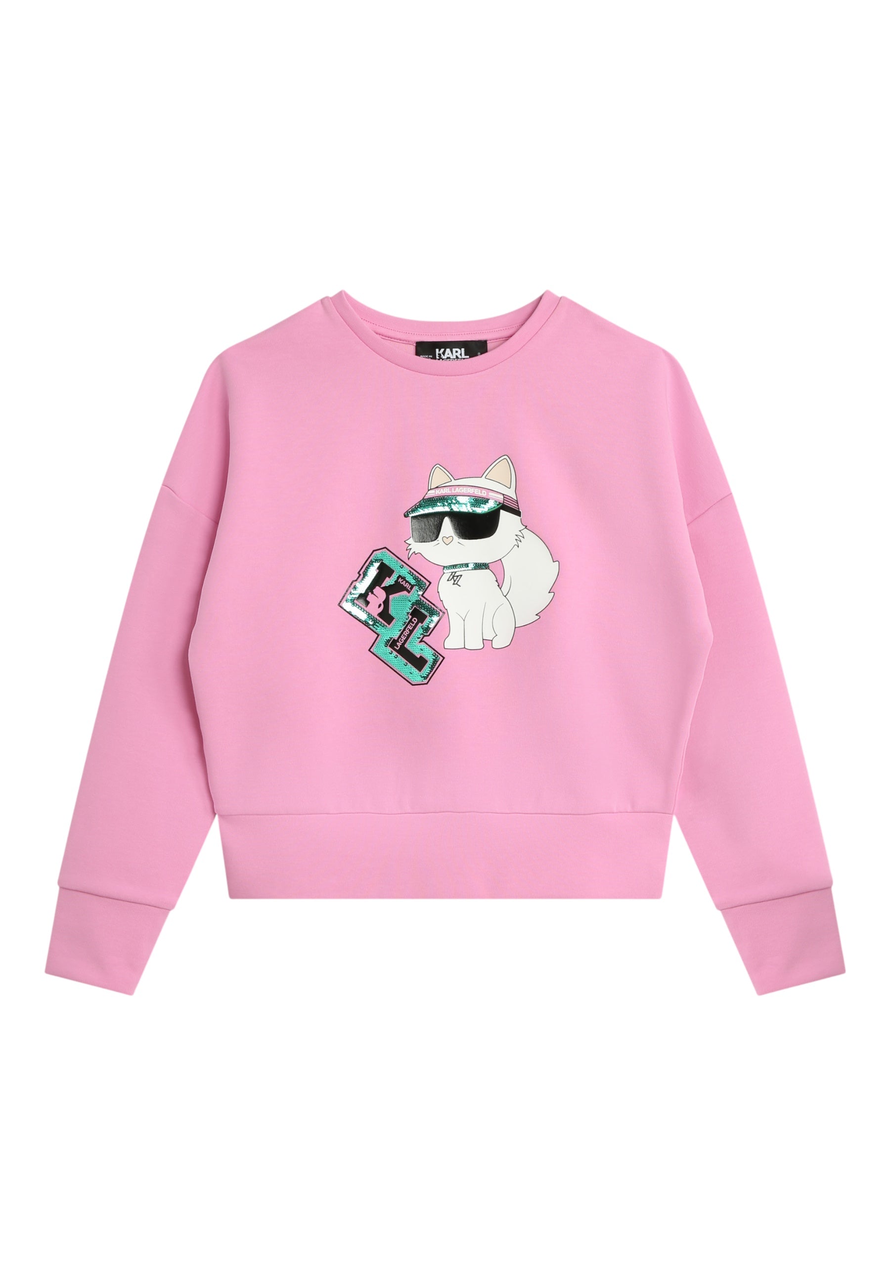Felpa Bambina Karl Lagerfeld