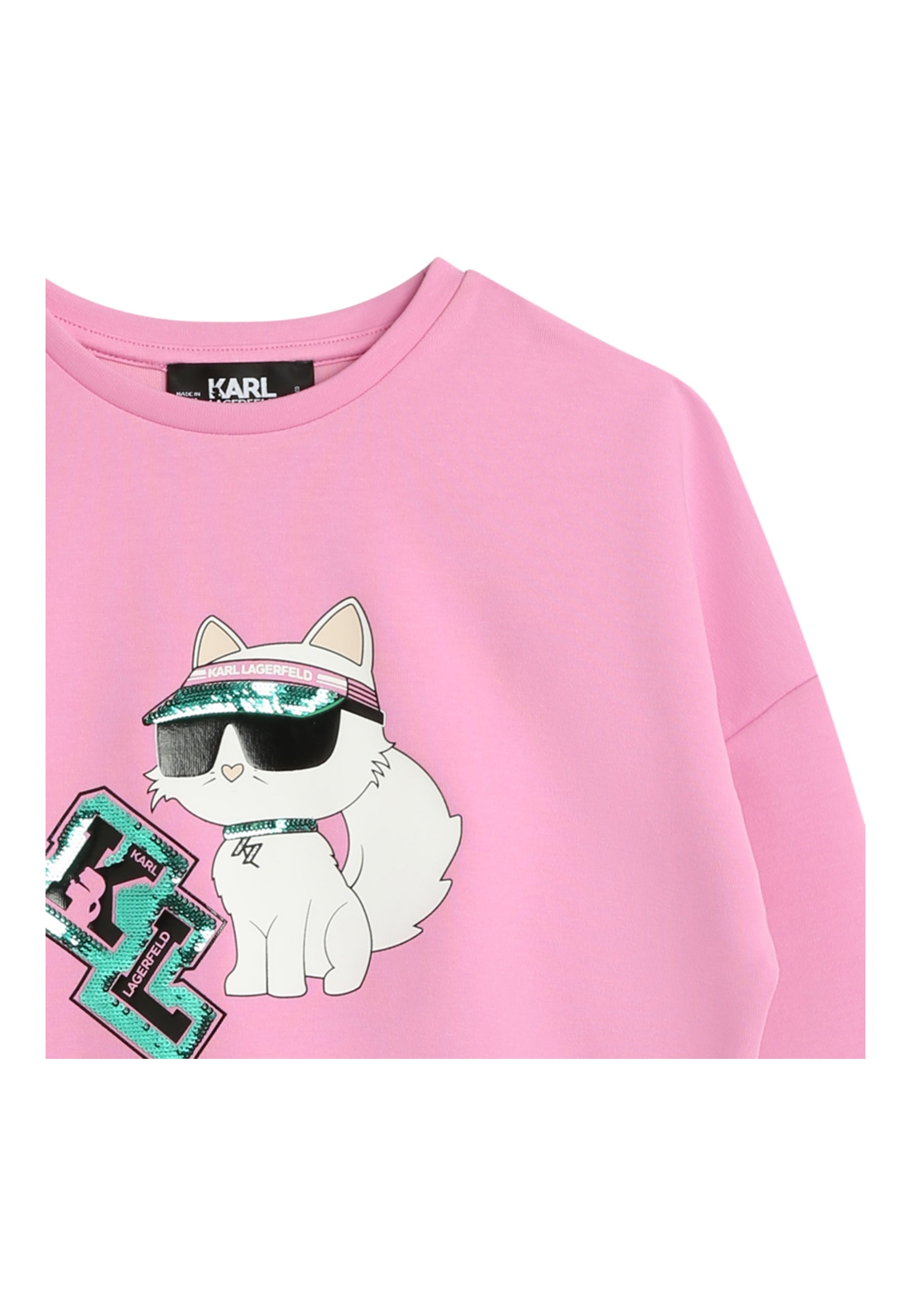 Felpa Bambina Karl Lagerfeld