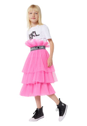 Gonna Bambina Karl Lagerfeld midi stile tutù