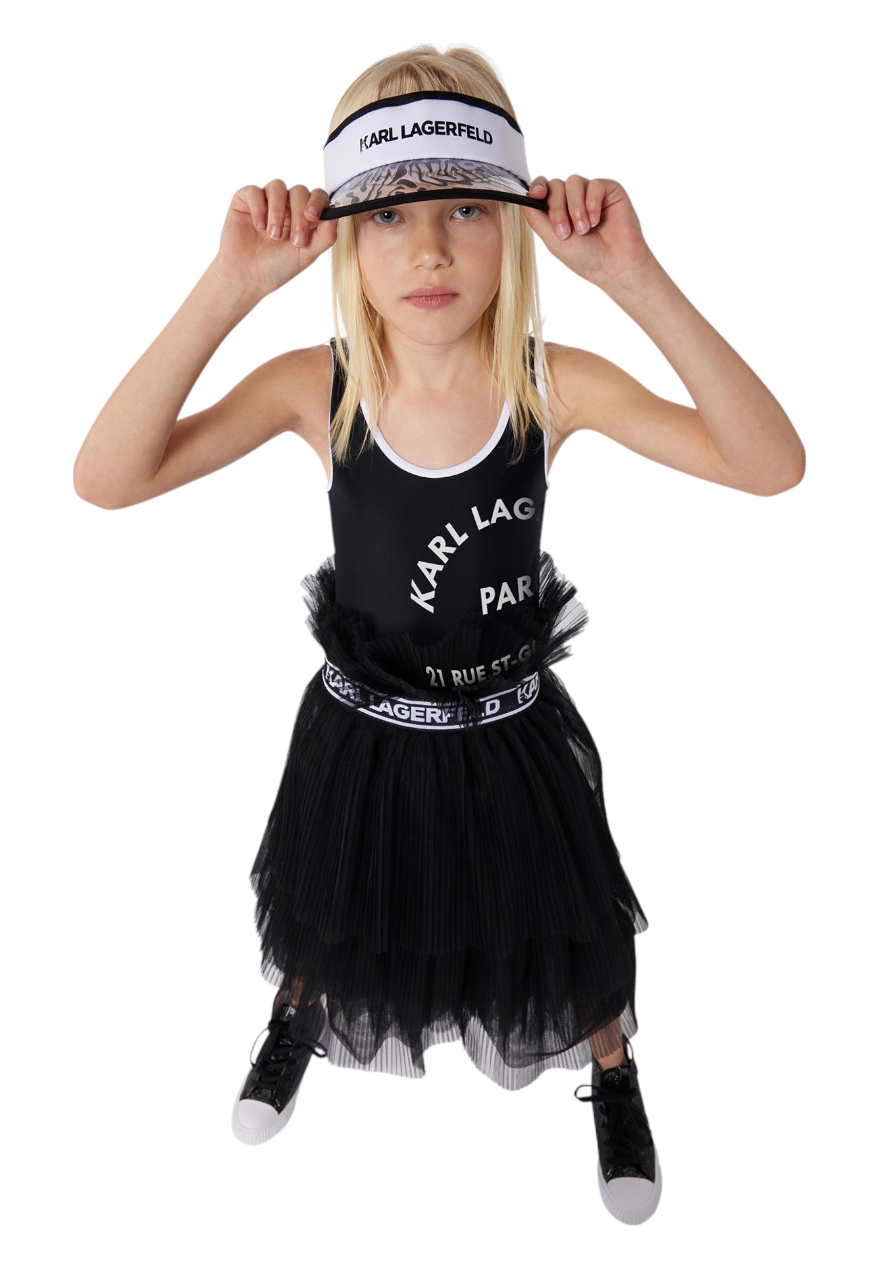 Gonna Bambina Karl Lagerfeld midi stile tutù