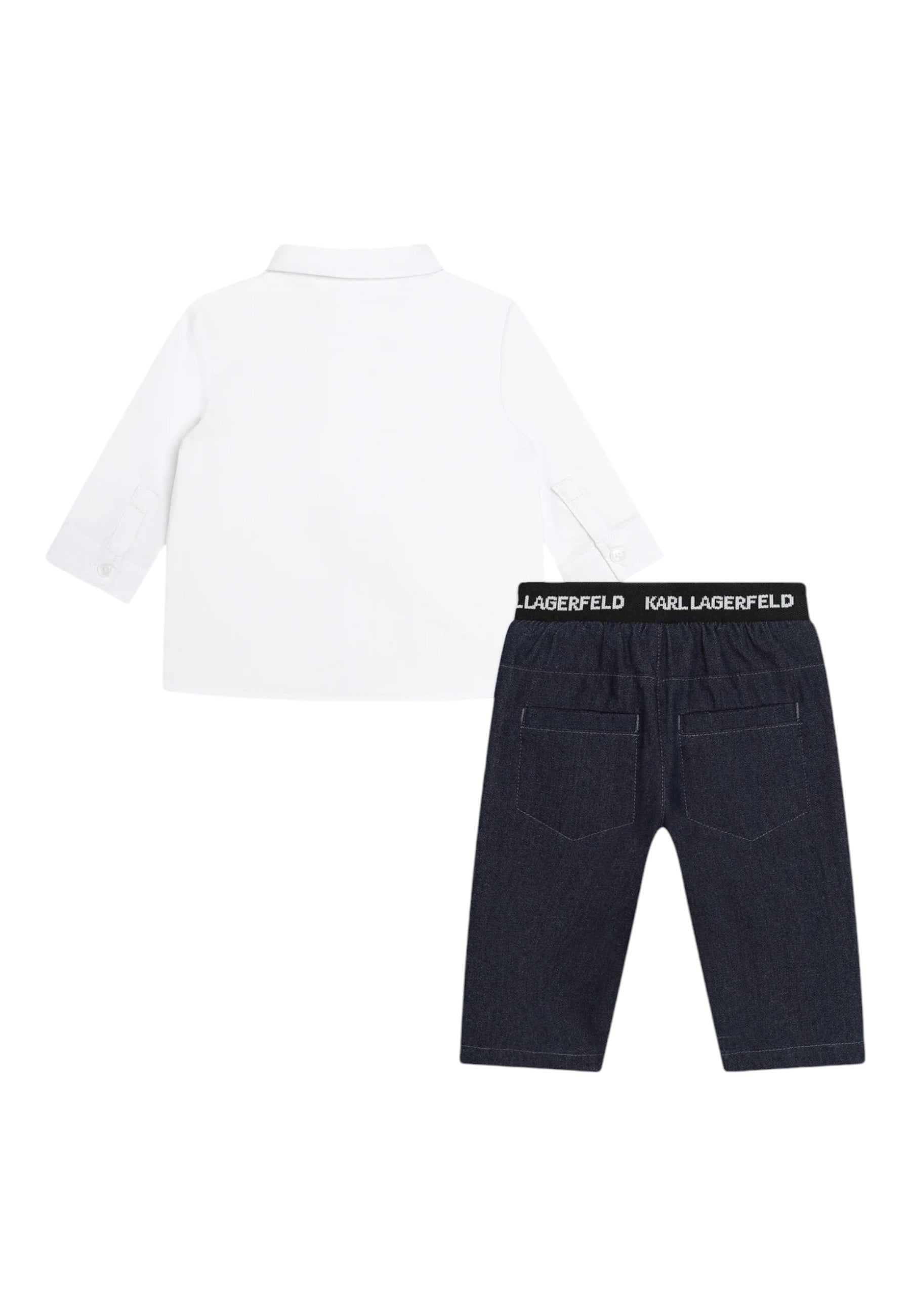 Completo Bambino unisex Karl Lagerfeld Set camicia e pantalone