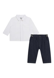 Completo Bambino unisex Karl Lagerfeld Set camicia e pantalone