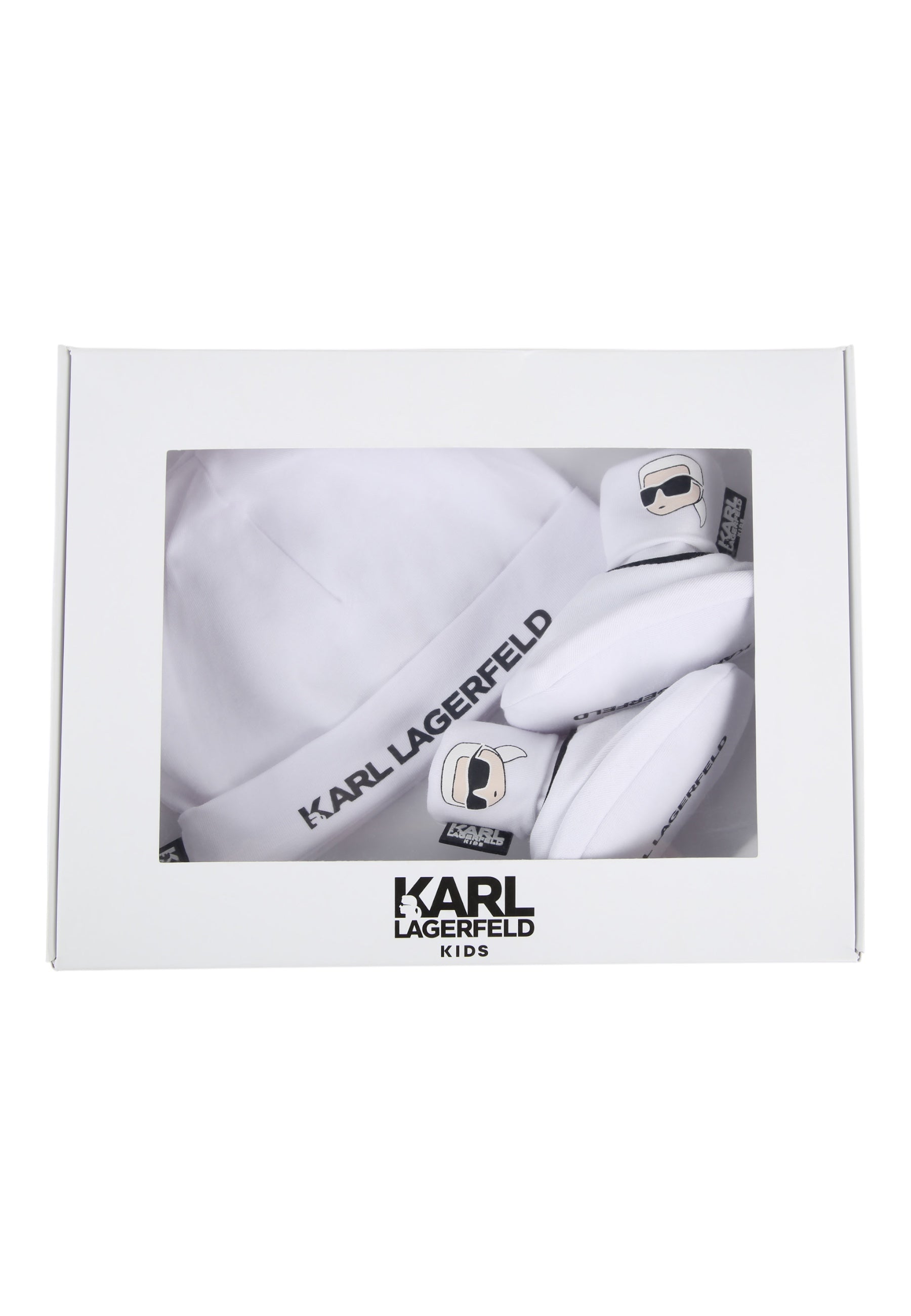 Set Bambino unisex Karl Lagerfeld berretto e scarpine