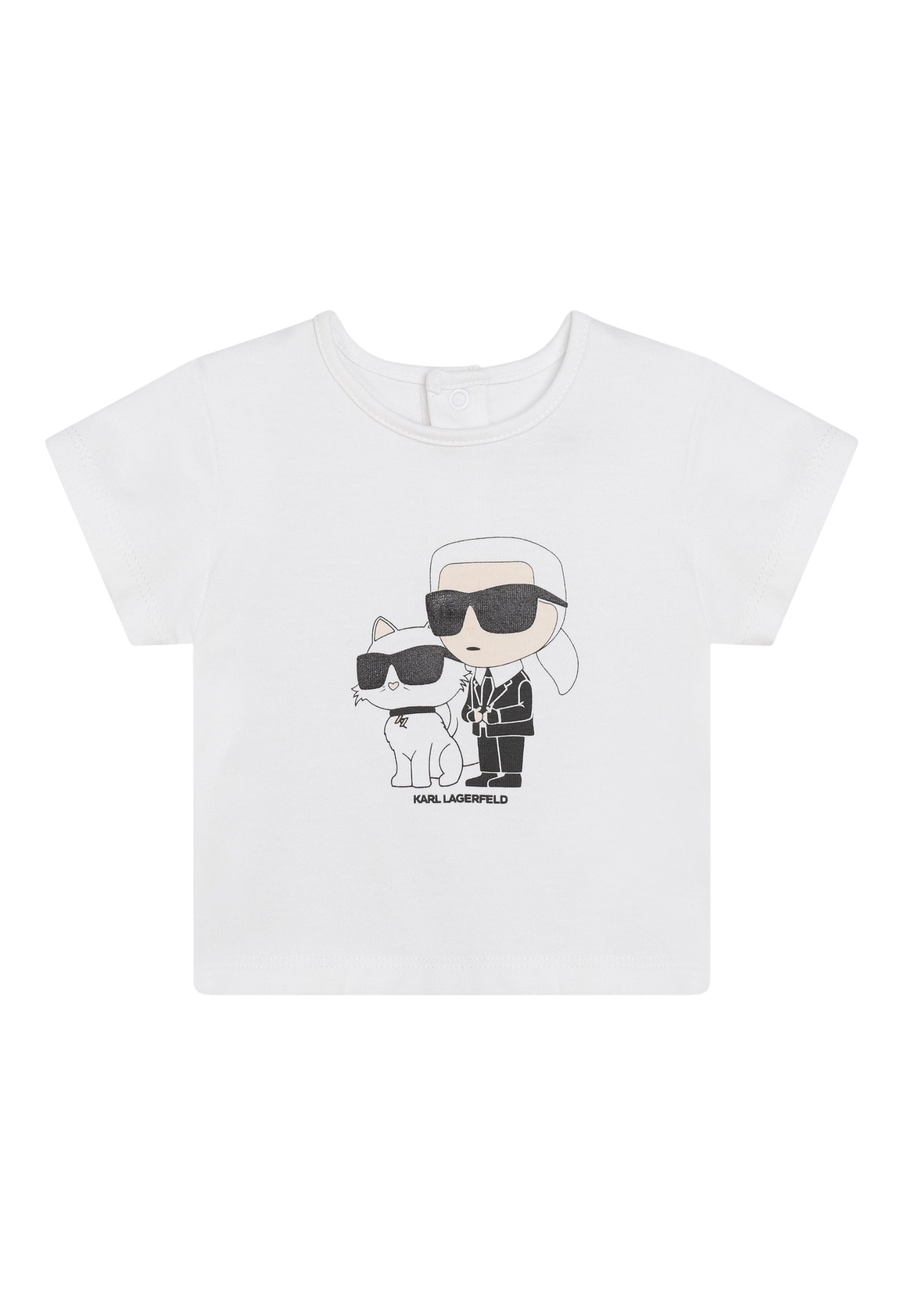 Completo Bambina Karl Lagerfeld Set t-shirt e leggings
