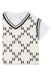 Completo Bambino unisex Karl Lagerfeld Tutina da cerimonia 3-in-1