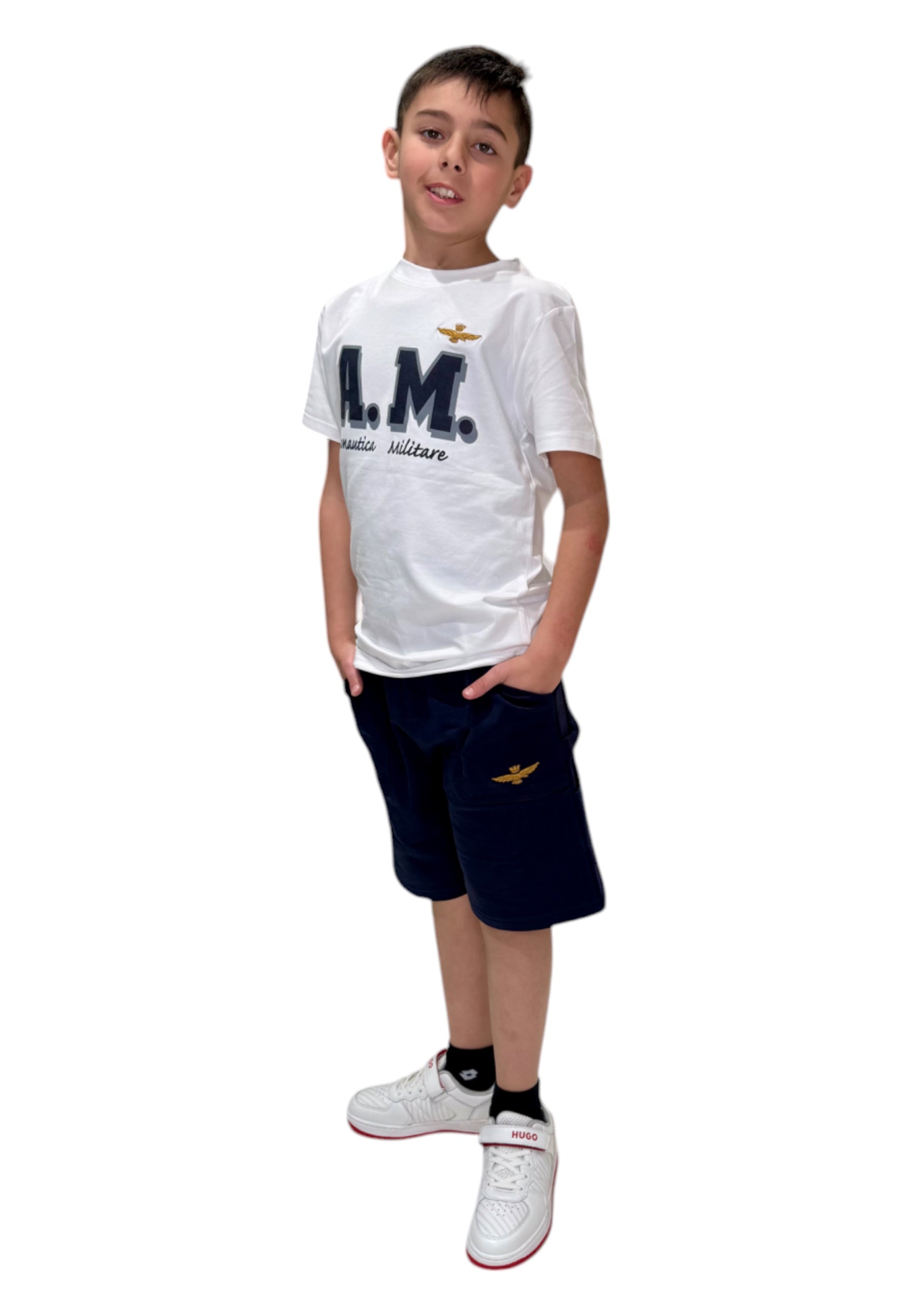 Completo Bambino Aeronautica Militare T-shirt e Shorts