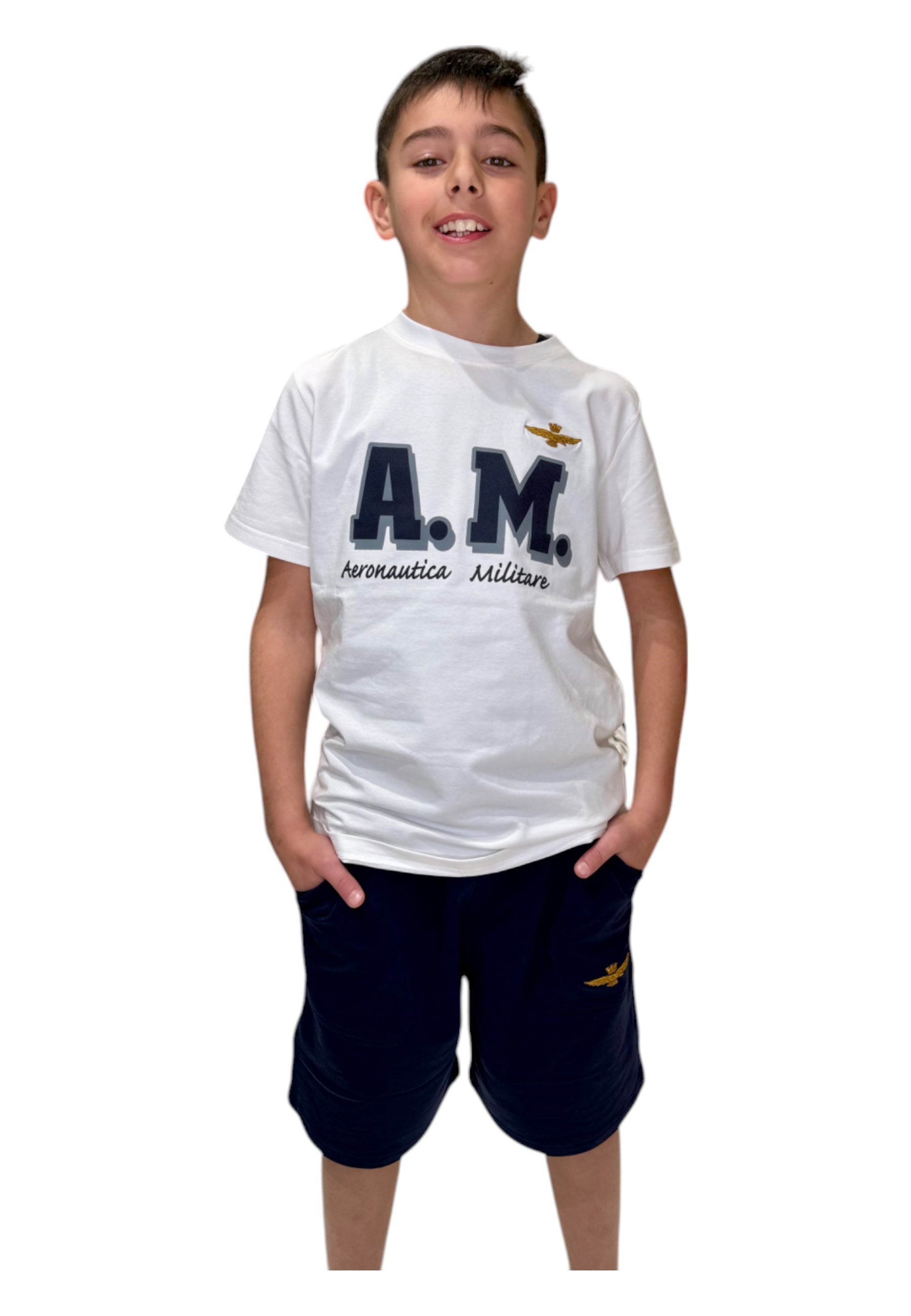 Completo Bambino Aeronautica Militare T-shirt e Shorts