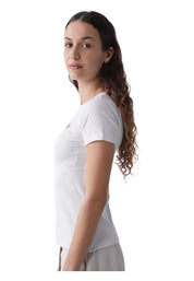 T-shirt Donna Guess Jeans Logo ricamato