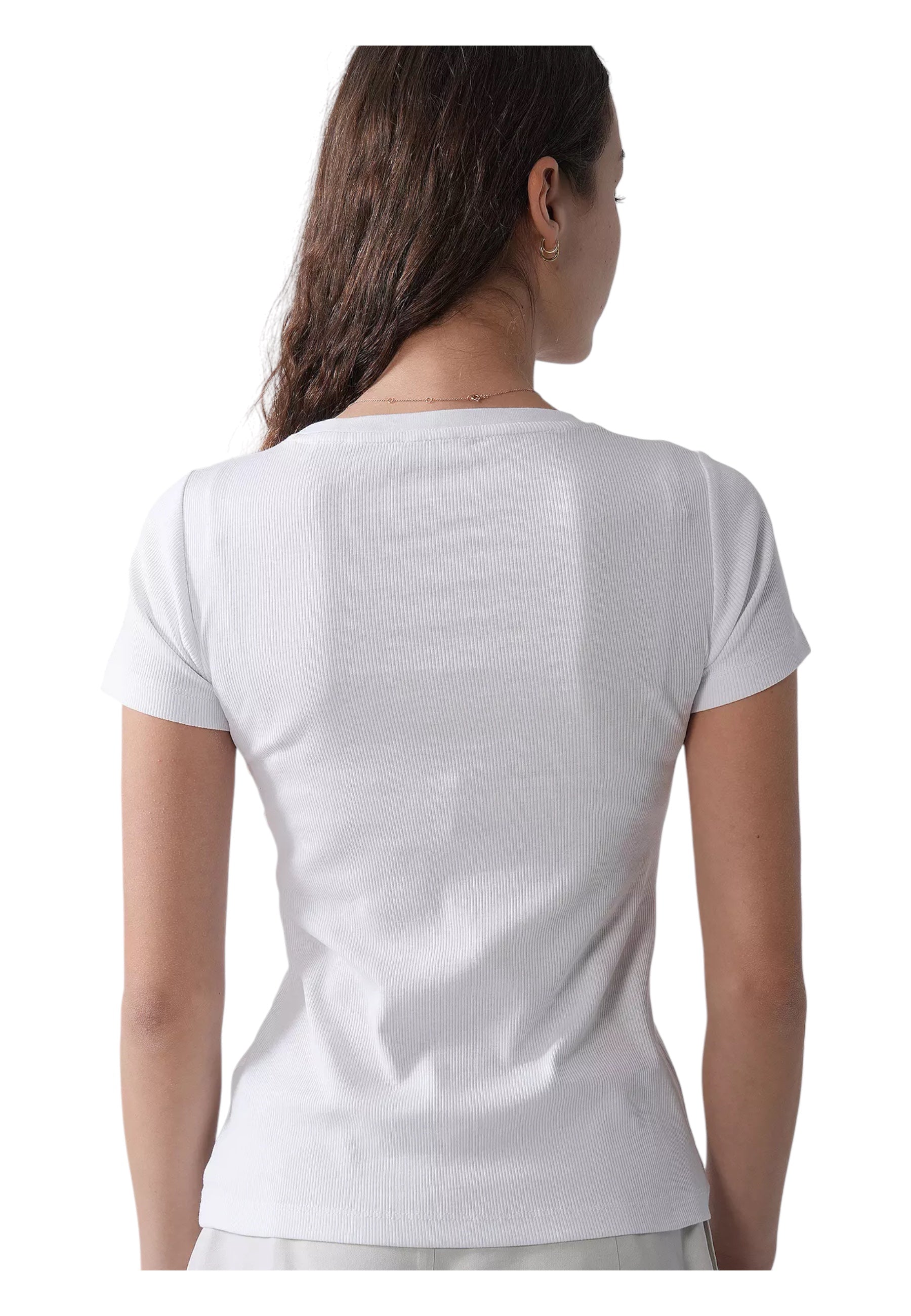 T-shirt Donna Guess Jeans Logo ricamato