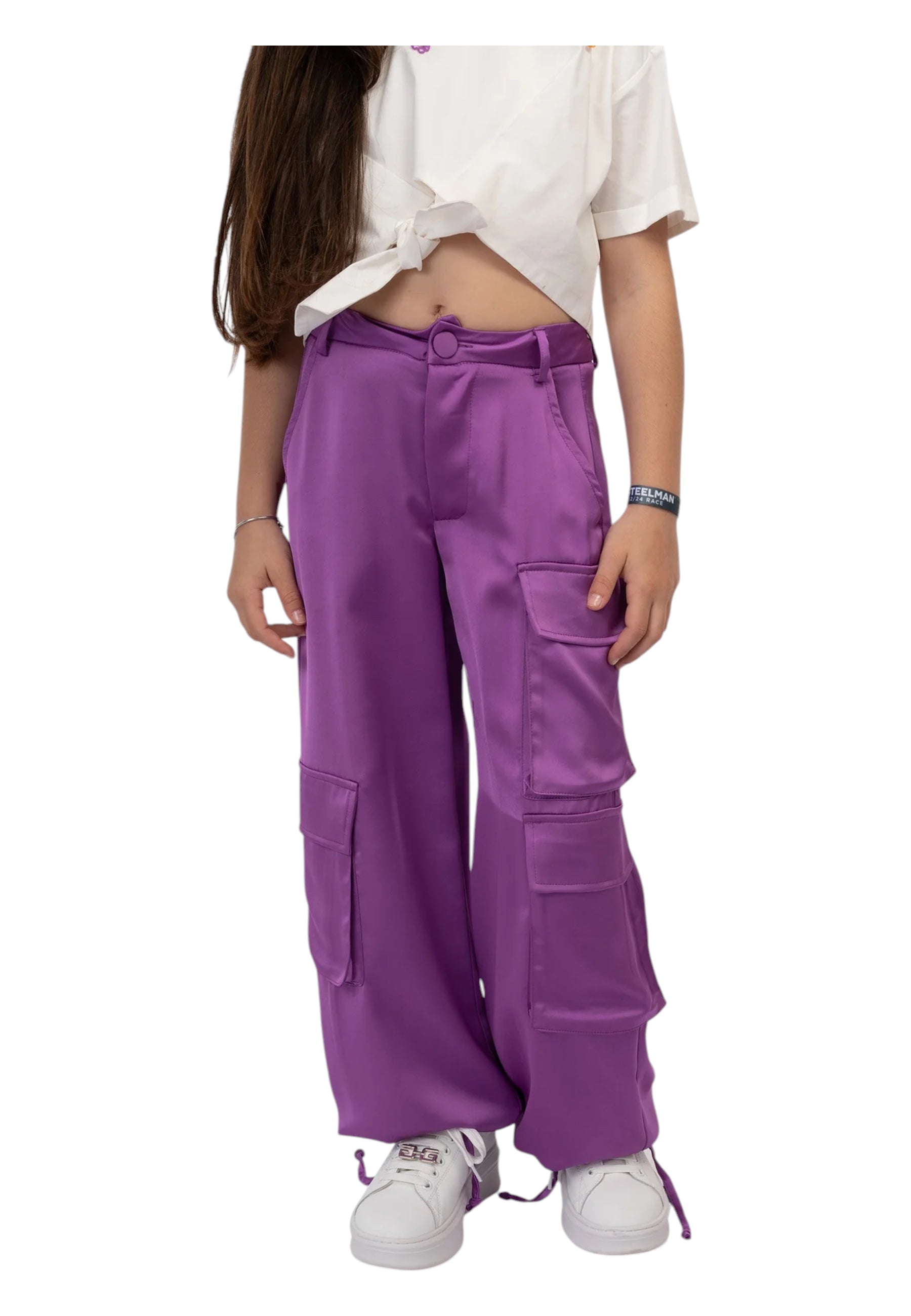 Pantaloni Bambina Fun Fun Cargo