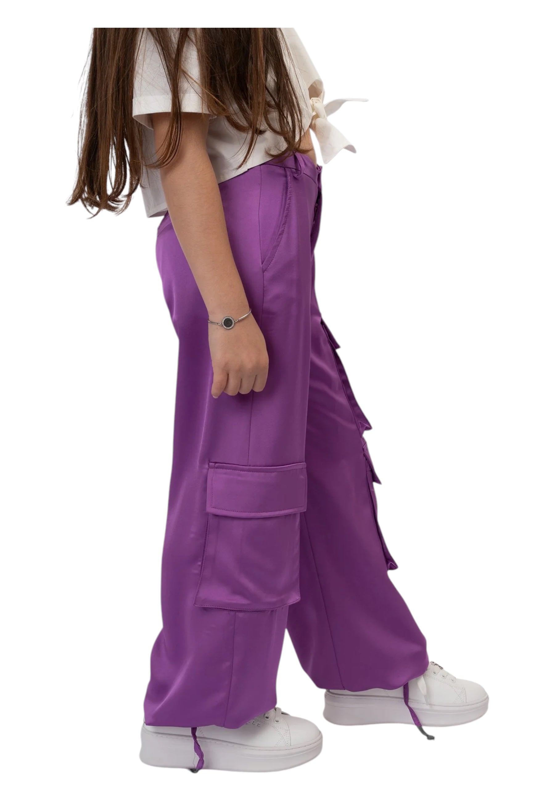 Pantaloni Bambina Fun Fun Cargo