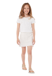 Gonna Bambina Michael Kors in pizzo