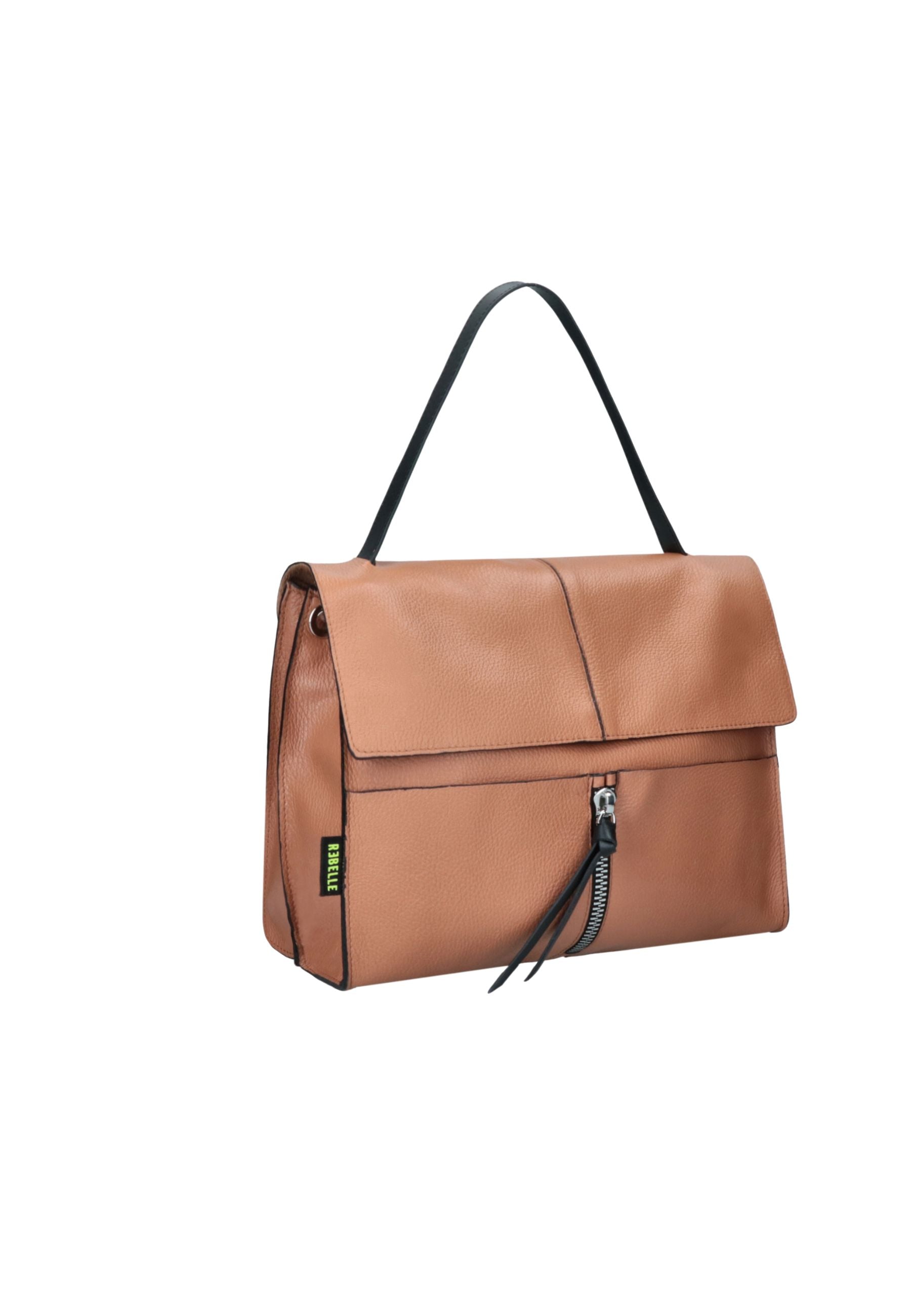 Borsa Donna Rebelle Clio-Satchel-L Almond