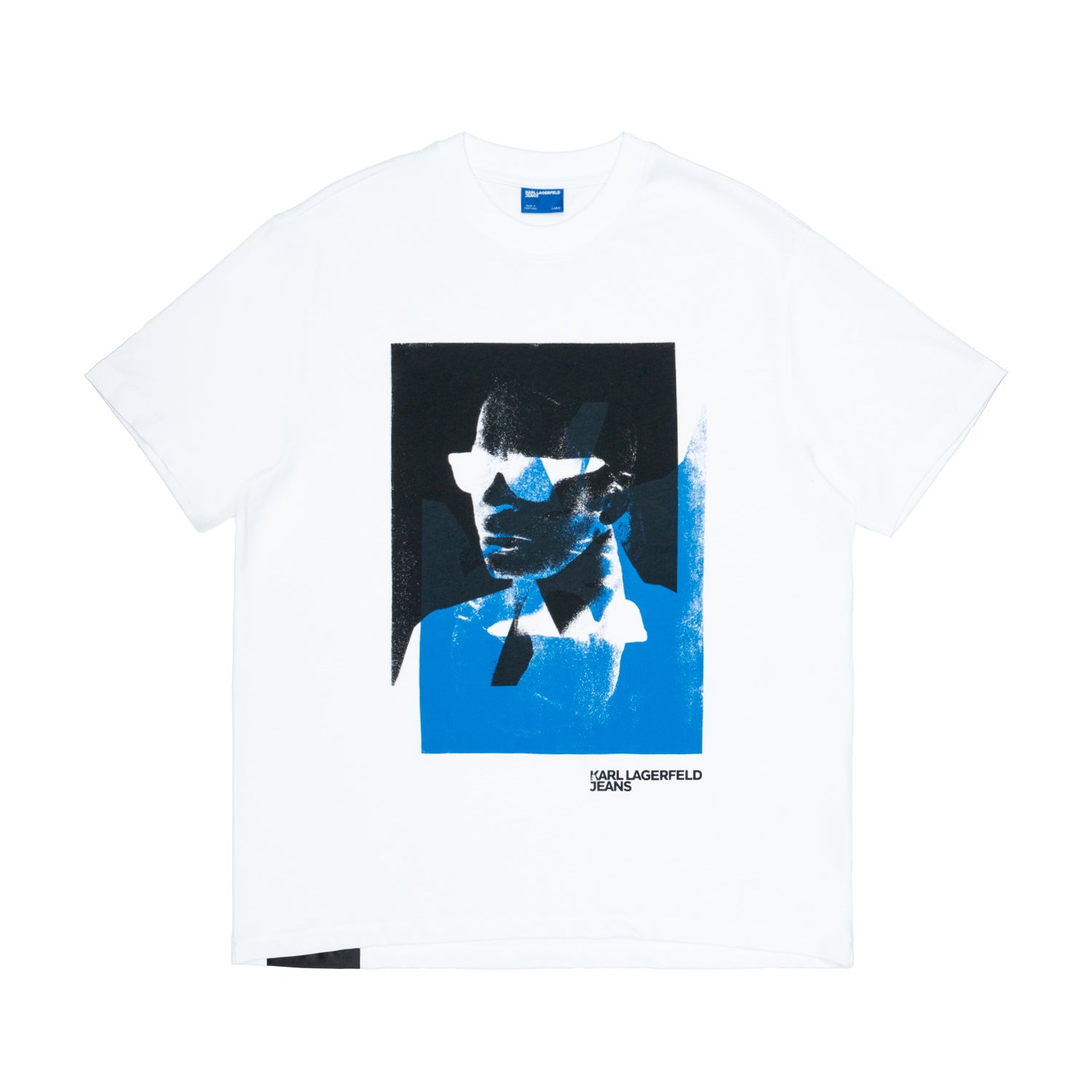 T-shirt Regular Fit Uomo Karl Lagerfeld Reg SS Karl White