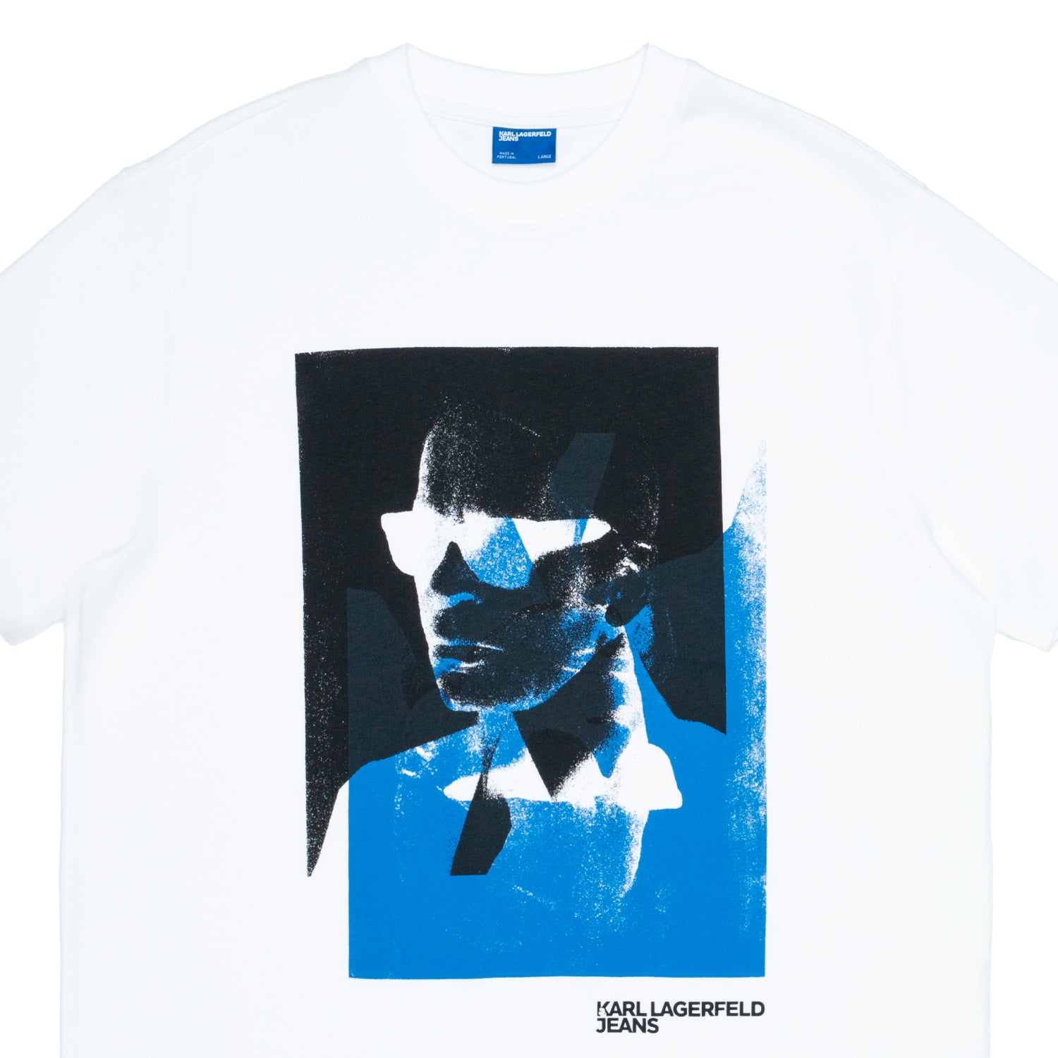 T-shirt Regular Fit Uomo Karl Lagerfeld Reg SS Karl White